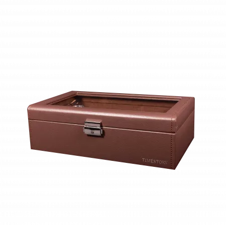 Шкатулка для хранения 10-ти часов Leather 010MBR [441194]