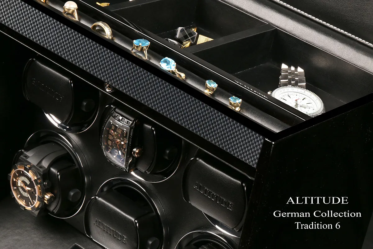 Шкатулка для автоподзавода 6-ти часов TRADITION T6TB [220260]