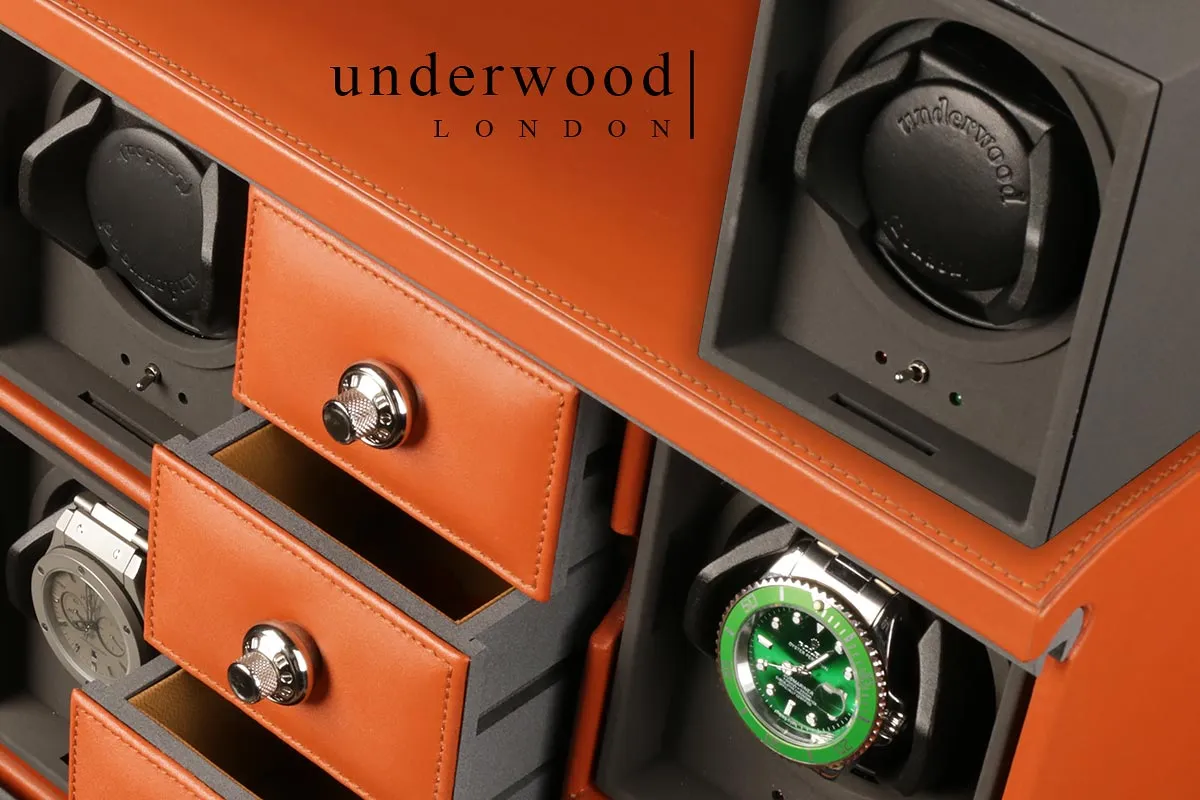 Шкатулка для автоподзавода 4-х часов Underwood4O [490004]