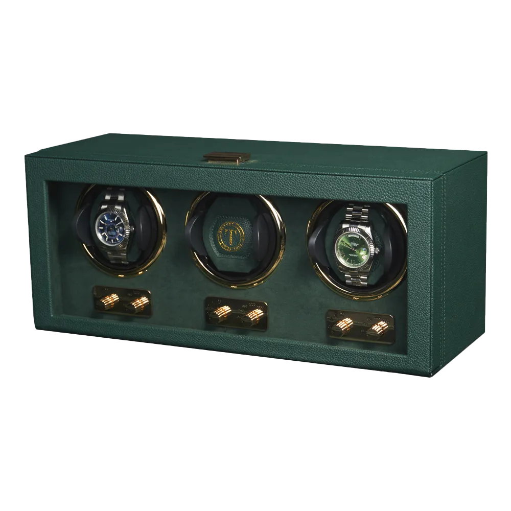 Шкатулка для автоподзавода 3-х часов Badge 03MGR [441176]