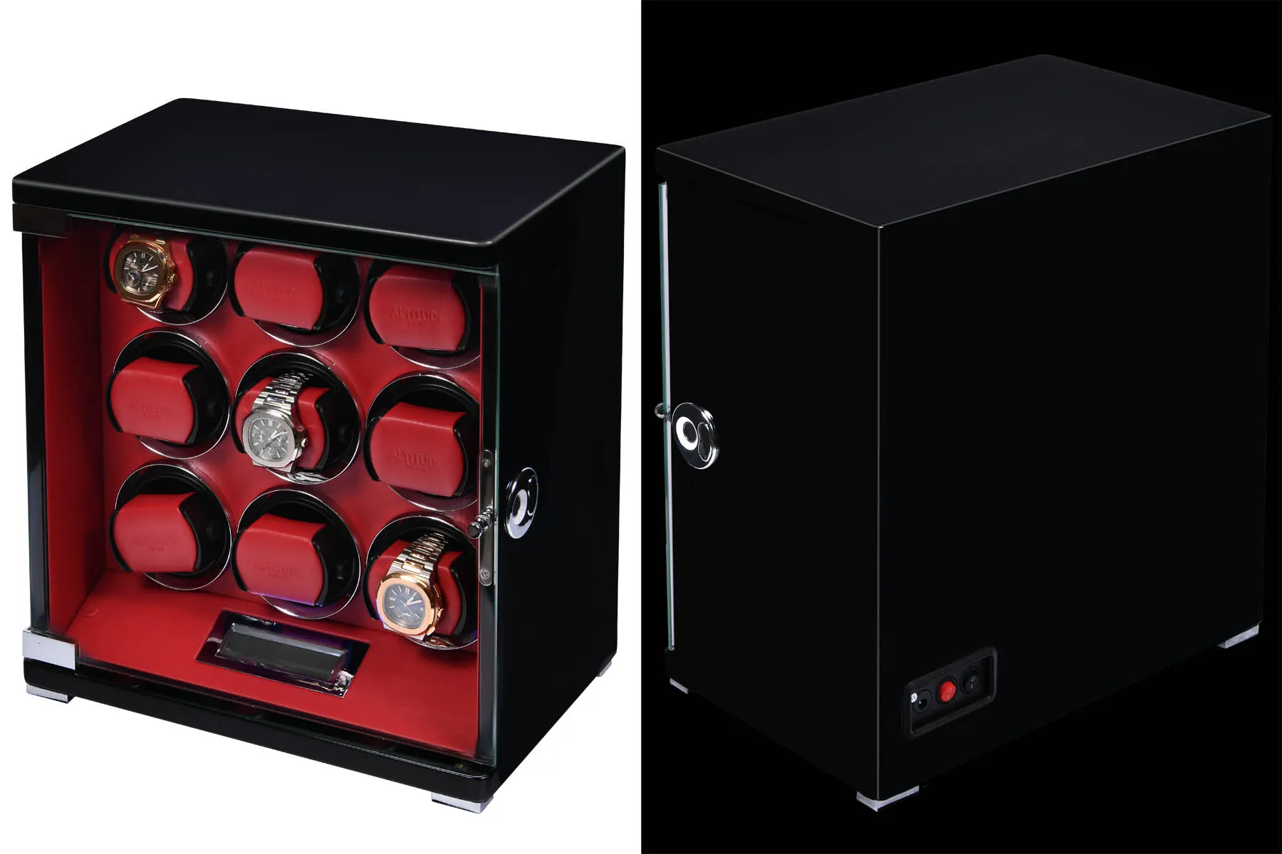 Шкатулка для автоподзавода 9-ти часов Diamond DX-9-BR-FI [220131]
