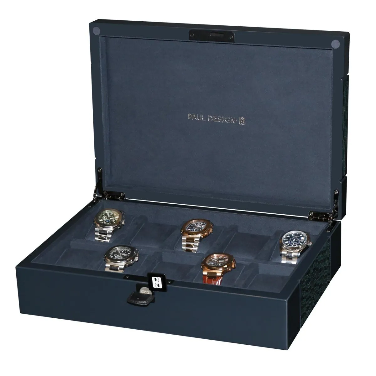 Шкатулка для хранения 10-ти часов Gentlemen Box 10 L AB [110178]