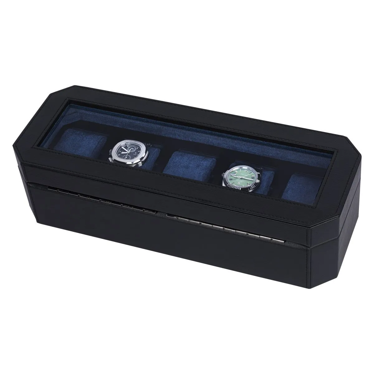 Шкатулка для хранения 5-ти часов Badge Box 05BLU [441200]