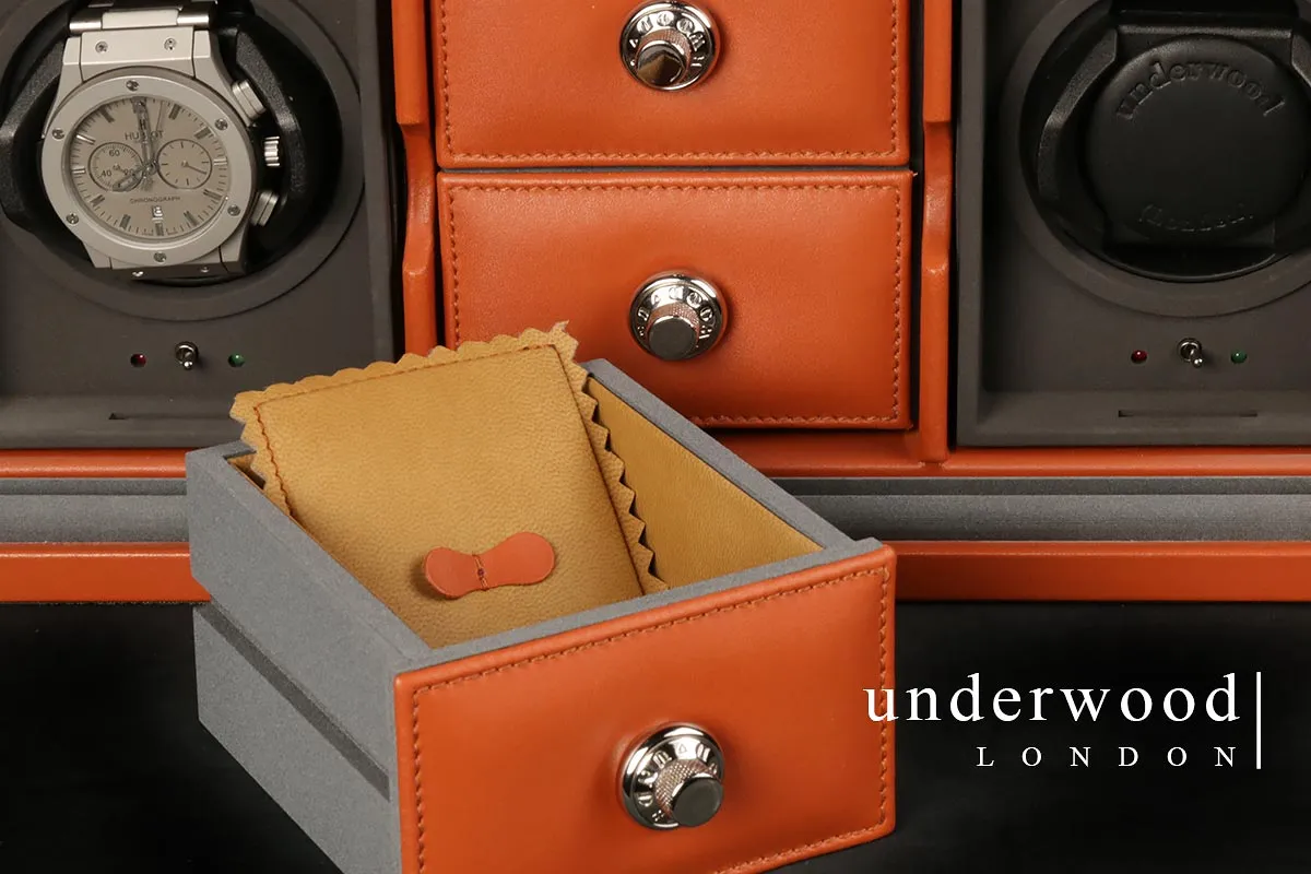 Шкатулка для автоподзавода 4-х часов Underwood4O [490004]
