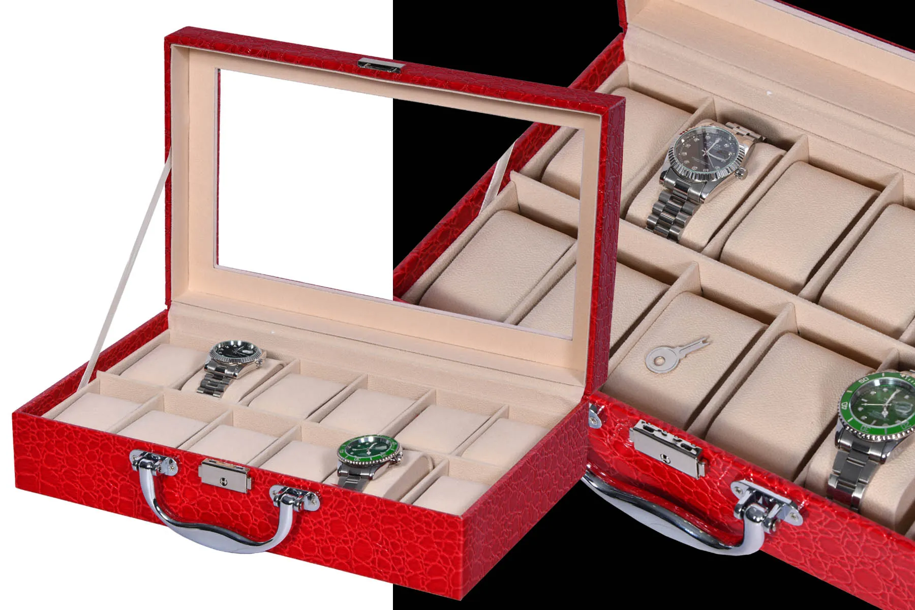 Шкатулка для хранения 12-ти часов Eco 12KR [410058]