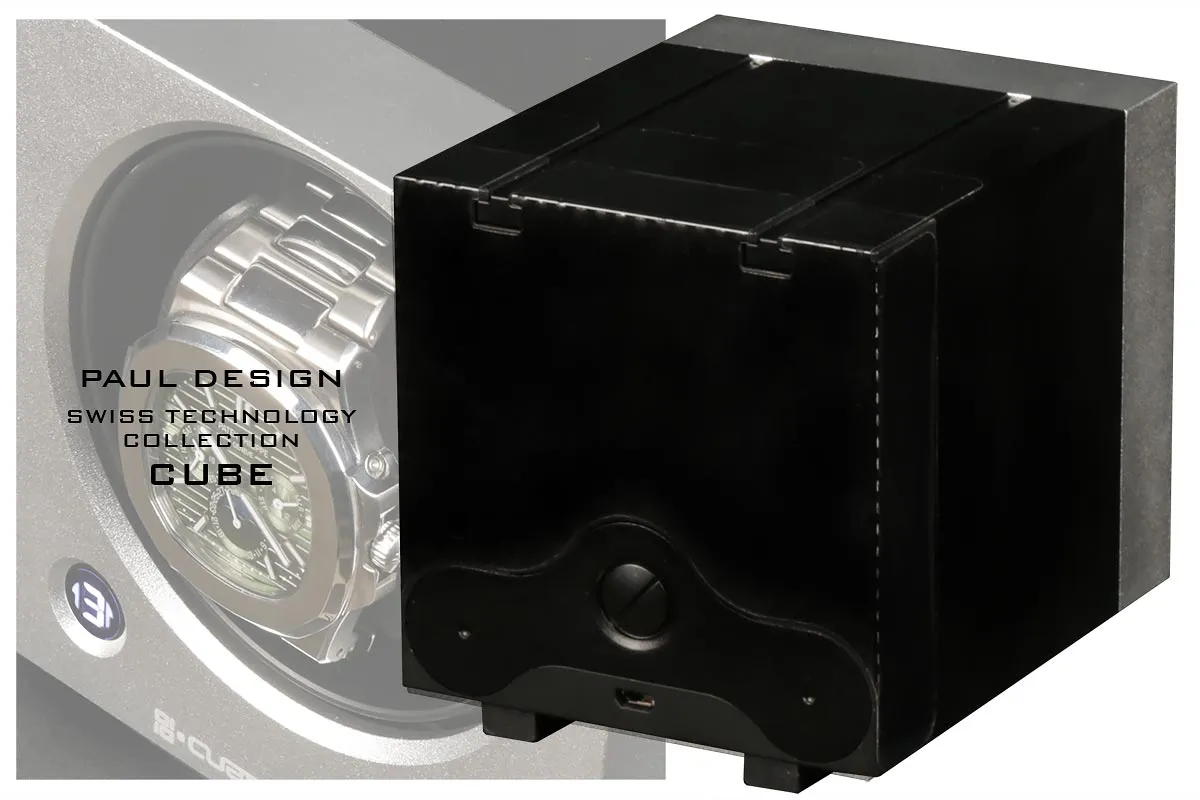 Шкатулка для автоподзавода 1-х часов PD CUBE SR [110061]