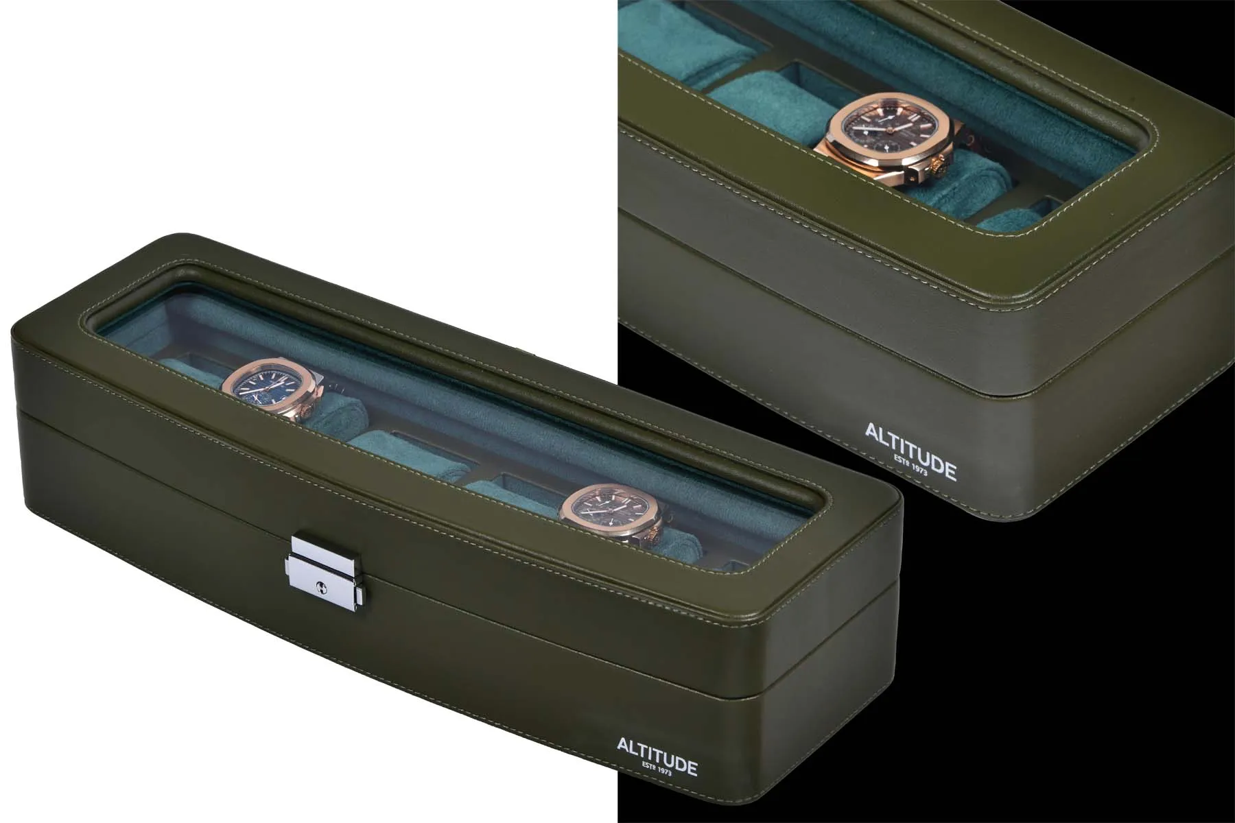 Шкатулка для хранения 6-ти часов 6W-HX-GR [220067]