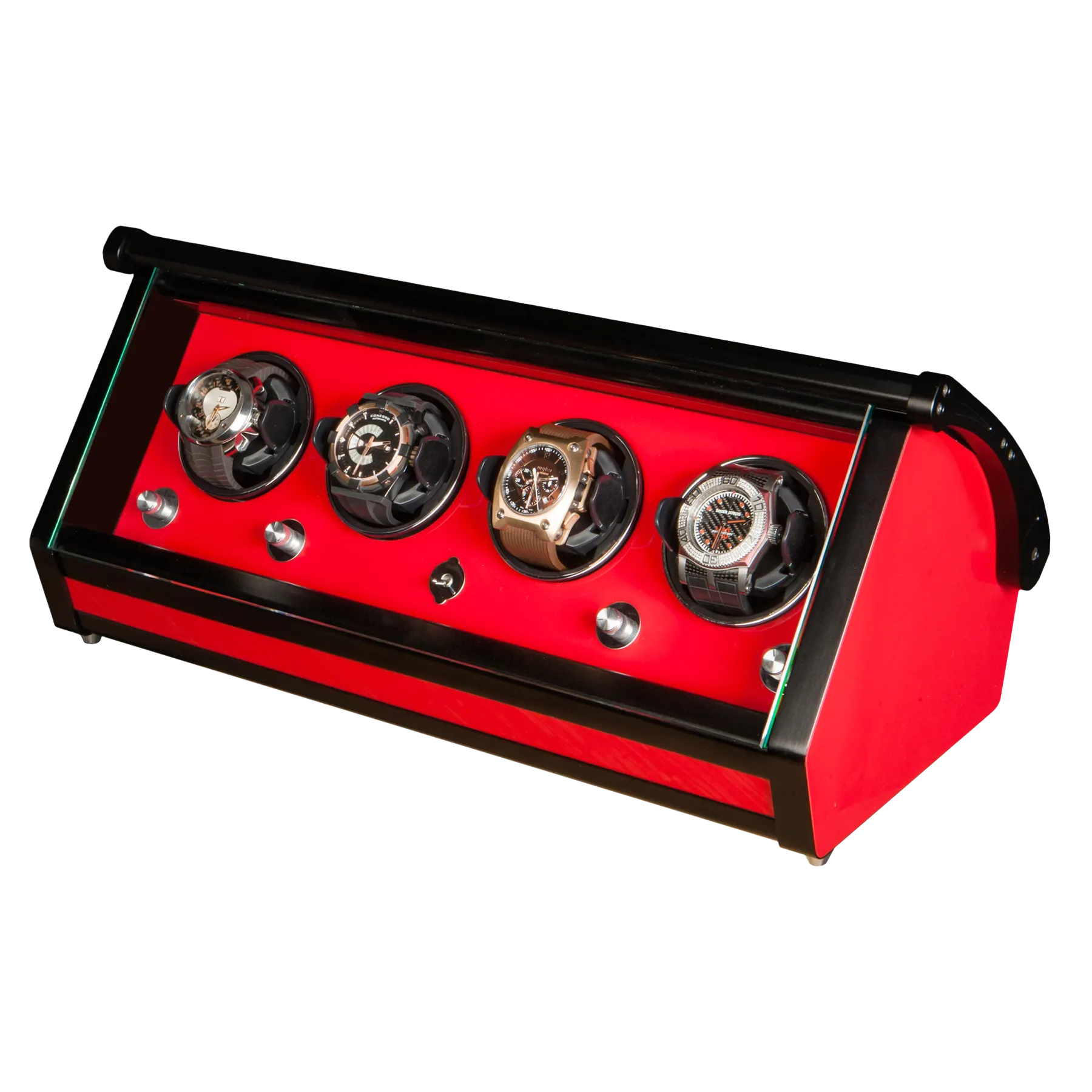 Шкатулка для автоподзавода 4-х часов ULTIMATE4 JBW-602-R [390035]