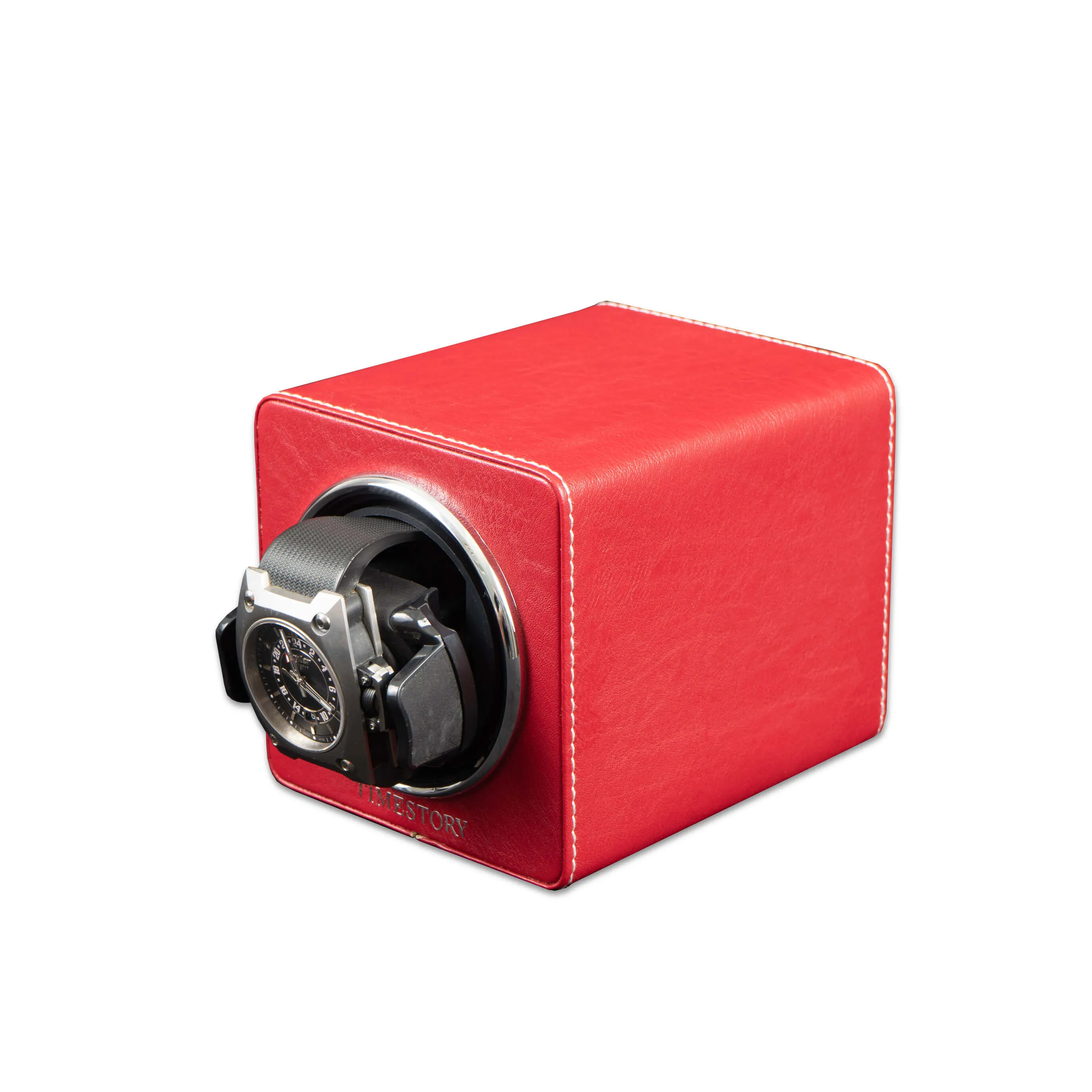 Шкатулка для автоподзавода 1-х часов MAINTAIN 01CUBE-LR [440210]