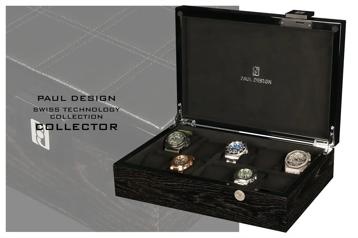 Шкатулка для хранения 10-ти часов Collector 10 BA [110010]