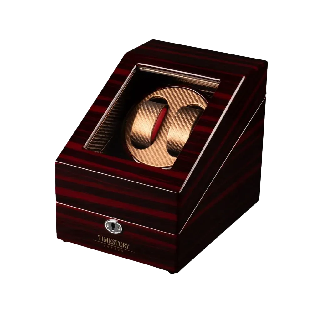 Шкатулка для автоподзавода 2-х часов Acton 02MGF [440174]