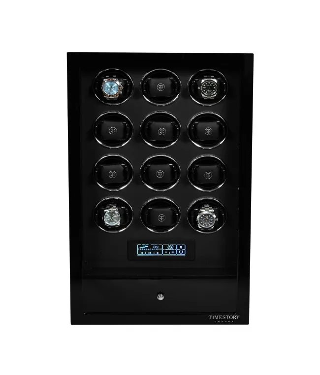 Шкатулка для автоподзавода 12-ти часов c отпечатком CONSTELLATION 012BI [440483]
