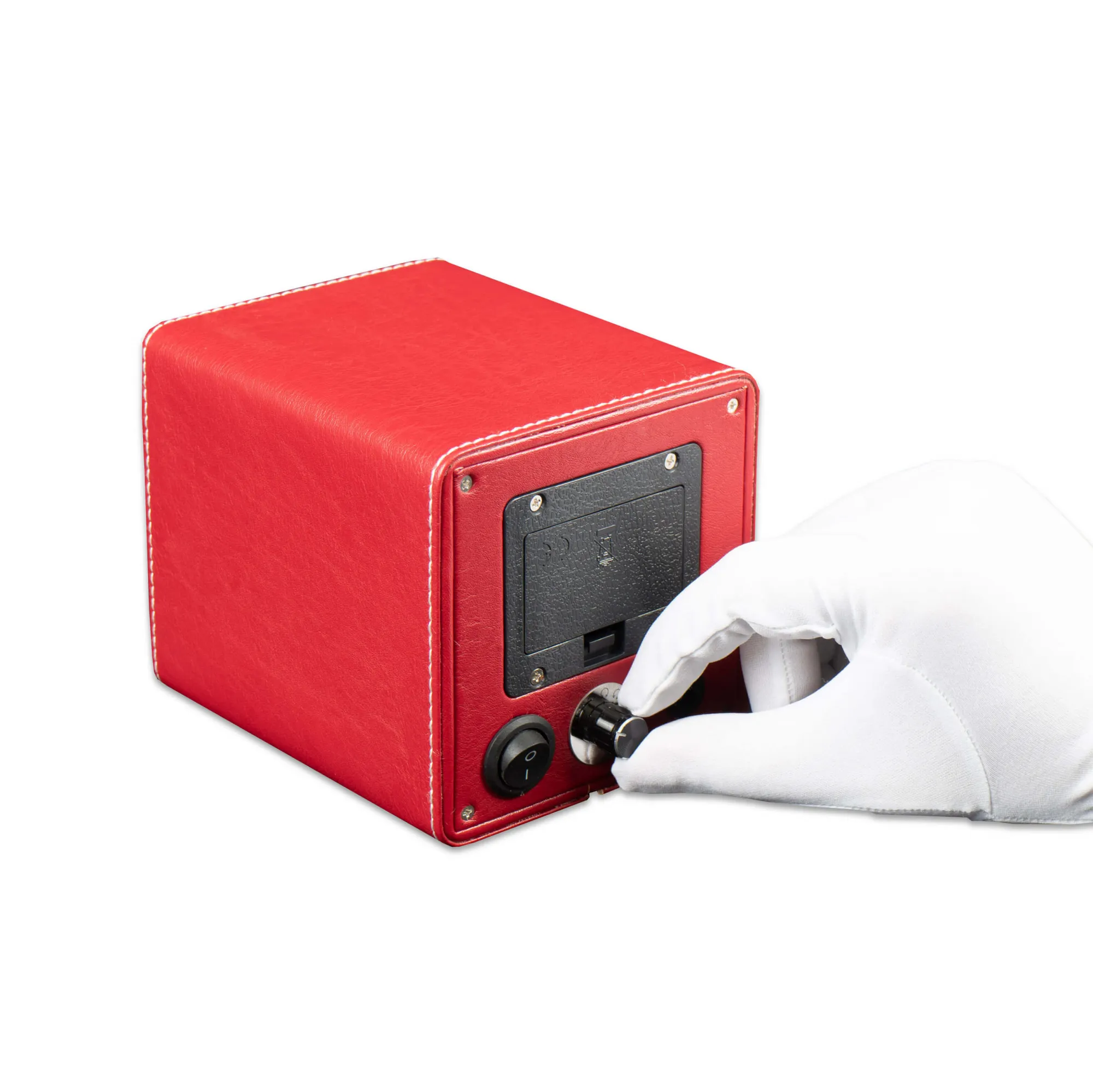 Шкатулка для автоподзавода 1-х часов MAINTAIN 01CUBE-LR [440210]